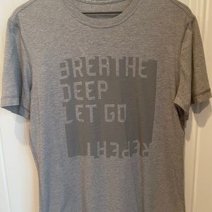 Lululemon Grey Print Tee